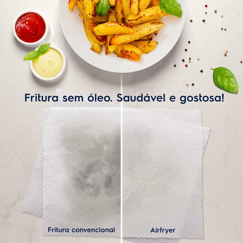 Electrolux Air Fryer Forno 5 x 1 12L 1700W Digital Espeto Giratório 2 Bandejas Antiaderentes 10 funções 7 Receitas aviso sonoro Fritadeira Elétrica sem Óleo Forno Bancada EAF90 Grafite 220V