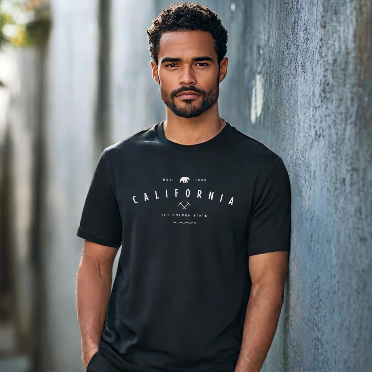 Kit 5 Camisetas Masculinas 100% Algodão Premium Estilo Urbano Streetwear Casual Cidades Americanas Festas