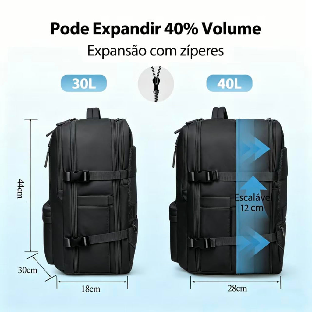 Romantic Crown Mochila de Viagem Expansivel Avião Grande Feminina,Mochila Executiva Masculina Impermeável Reforçada para Notebook,Casual Esportes Hiking Escola Presente1