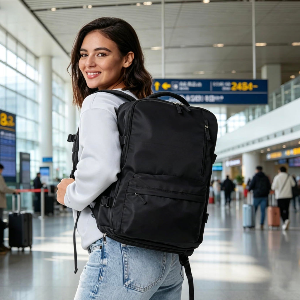 Romantic Crown Mochila de Viagem Expansivel Avião Grande Feminina,Mochila Executiva Masculina Impermeável Reforçada para Notebook,Casual Esportes Hiking Escola Presente1