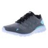 Fila Women's Super Stride Running Shoes in Grey/Black/Sky Blue with Memory Technology | 100% Authentic