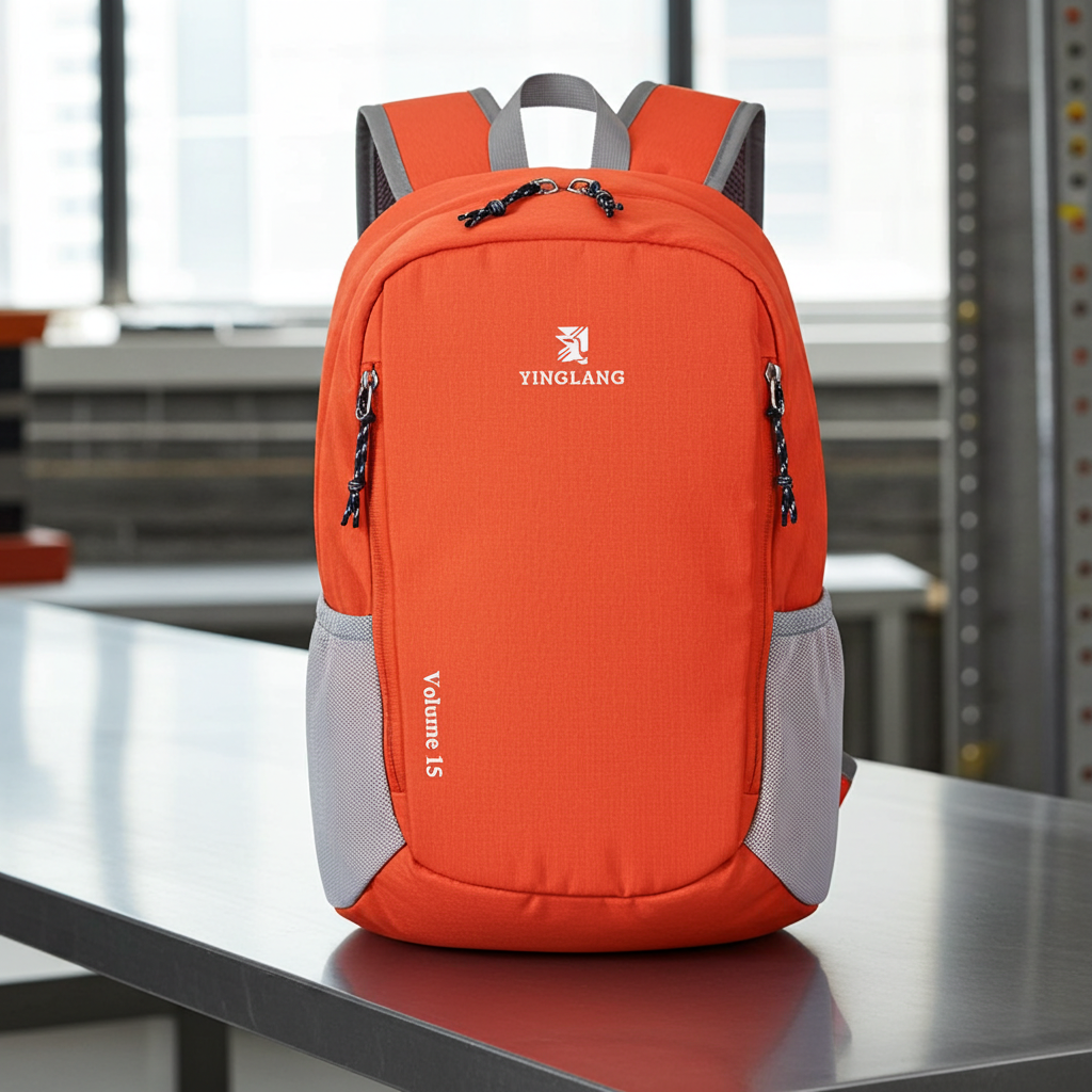 15L Outdoor Leisure Backpack Waterproof & Lightweight, Large Capacity Daypack for Hiking/Camping/Travel
