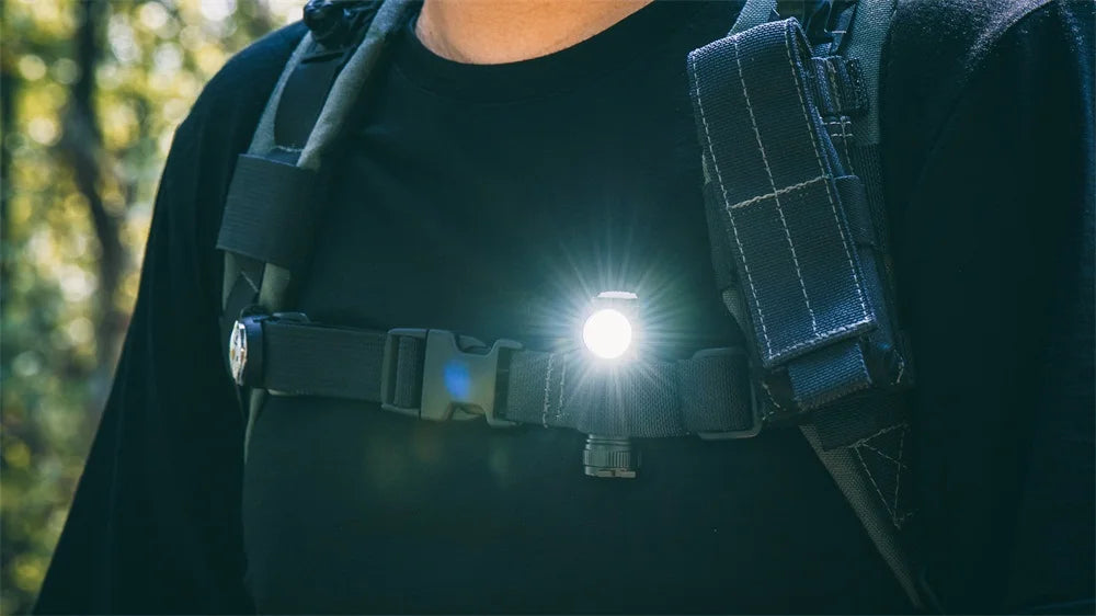 TrustFire MC12 EDC Powerful LED Headlamp 1000Lumens Magnetic Rechargeable Head Lamp XP-L HI Camping Torch Flashlight