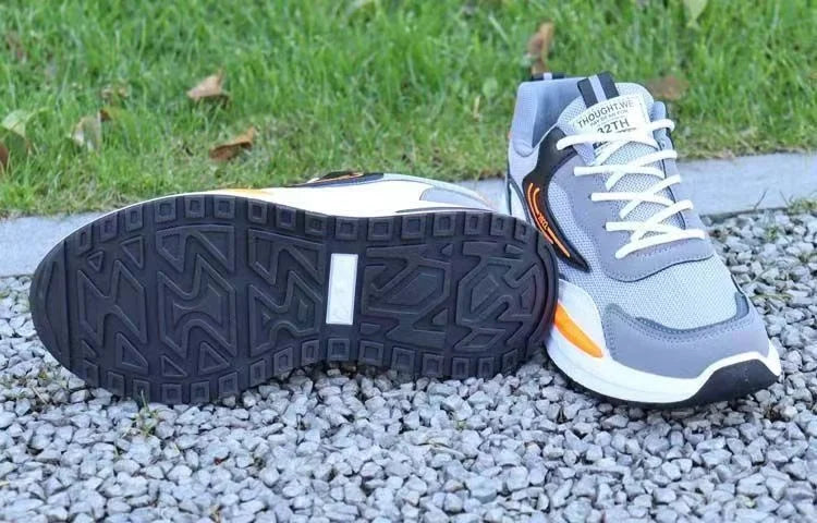 Men's New Design Summer Sports Sneakers PVC Mesh Breathable Shoes with Casual Toe Fashionable PVC Insole Running Winter Season