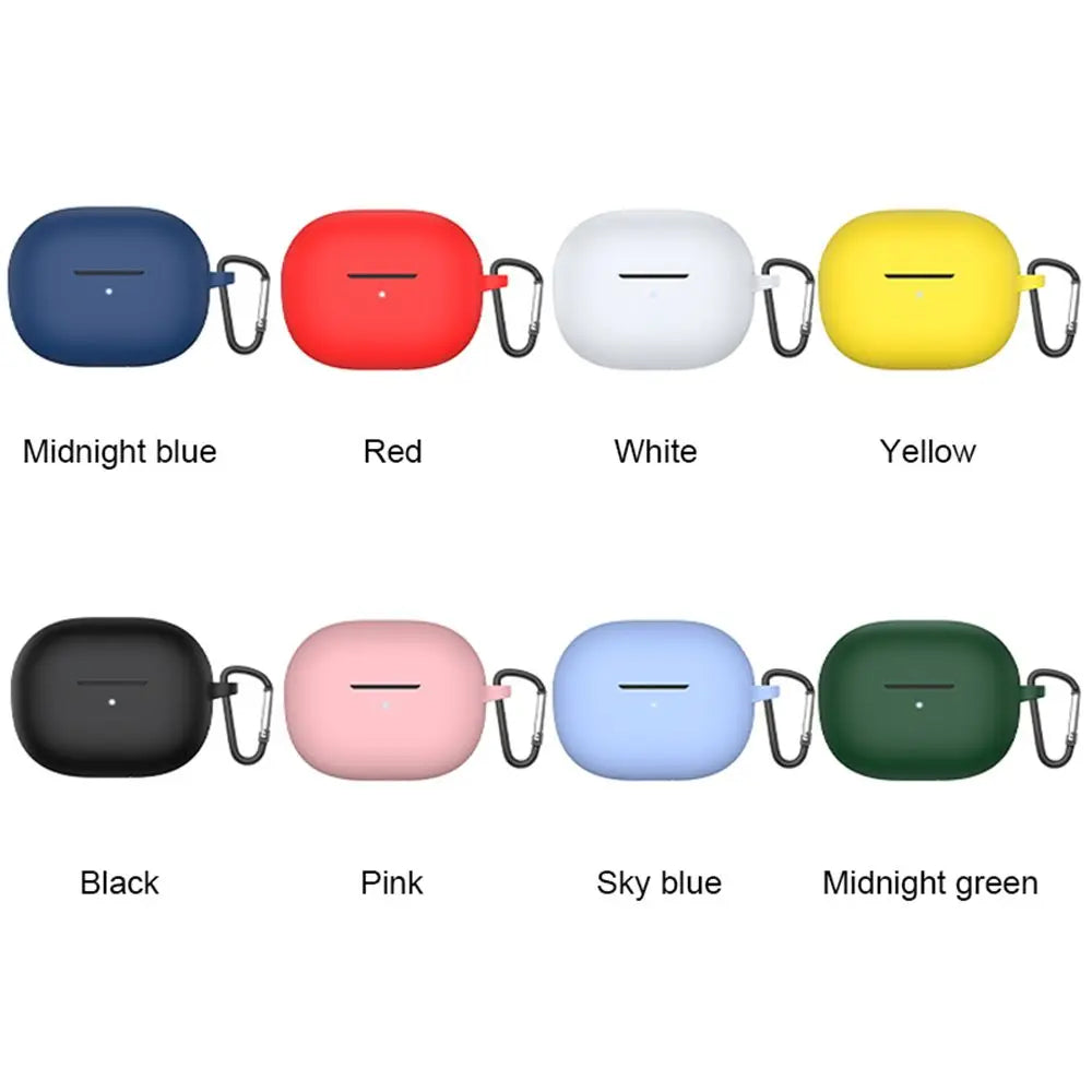 Liquid Silicone protective Case For Xiaomi Redmi Buds 3 Lite Cover Candy Color Soft Thin earphone cover For Redmi Buds3 Lite set