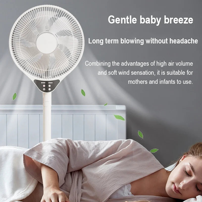 Stand Floor Fan Control for Stand Office Business Home Dining With timing Strong Home Appliance Electric Fan vertical Fan 220V