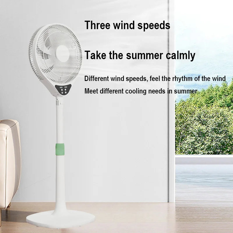 Stand Floor Fan Control for Stand Office Business Home Dining With timing Strong Home Appliance Electric Fan vertical Fan 220V