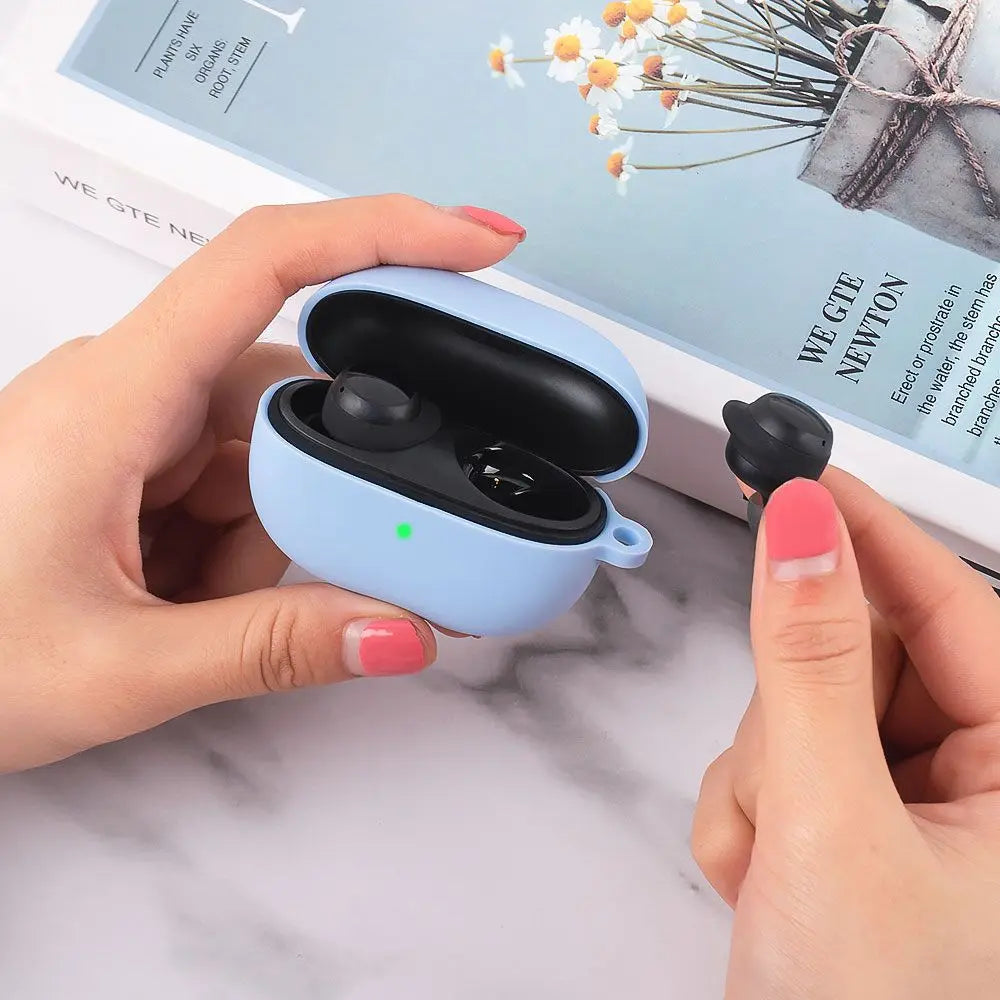 Liquid Silicone protective Case For Xiaomi Redmi Buds 3 Lite Cover Candy Color Soft Thin earphone cover For Redmi Buds3 Lite set