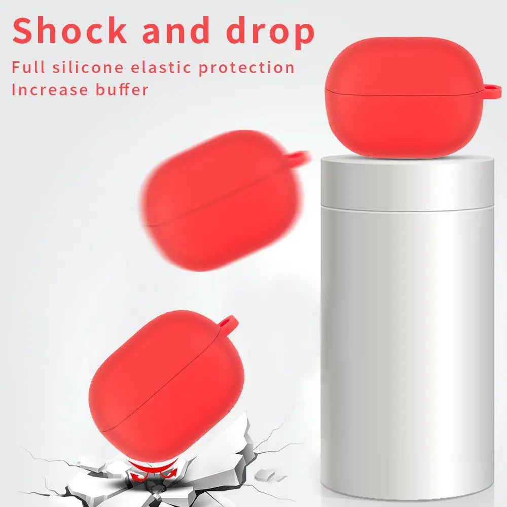 Liquid Silicone protective Case For Xiaomi Redmi Buds 3 Lite Cover Candy Color Soft Thin earphone cover For Redmi Buds3 Lite set