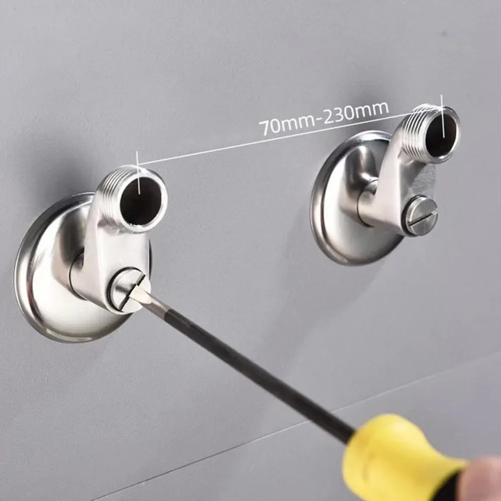 Adjustable Angle Valve Replacement Shower Faucet Adapter Part Stainless Steel Angle Valve Bathroom Corner Foot Accessories