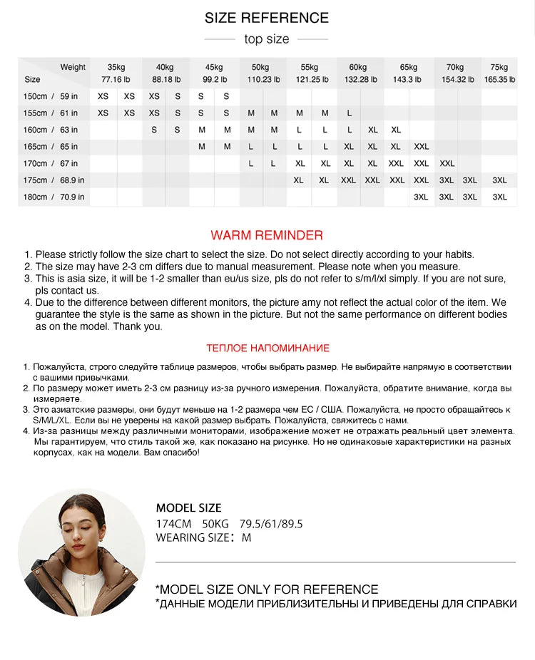 Semir Down Jacket Women Long Length Hooded Black Coat 2025 Winter New Loose Outerwear Fashion Women's down coat