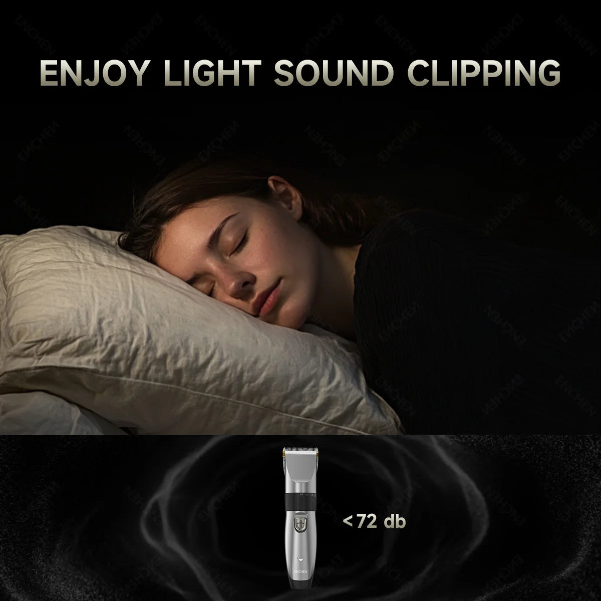 ENCHEN Sharp X Professional Haircut Clipper Single Handfine-Tuning Design  With Safety Lock Upgraded Ceramic Blade Type-C Port