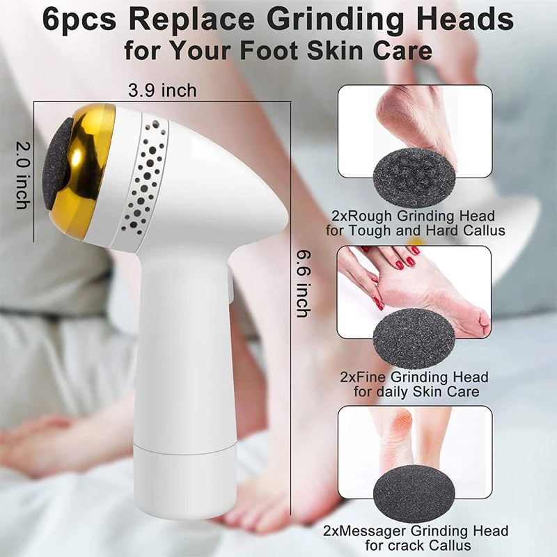 Pedicure Machine Callus Remover Pedicure Tools Professional Foot Dead Skin Remover Foot Grinder Electric Foot Grinder Elec