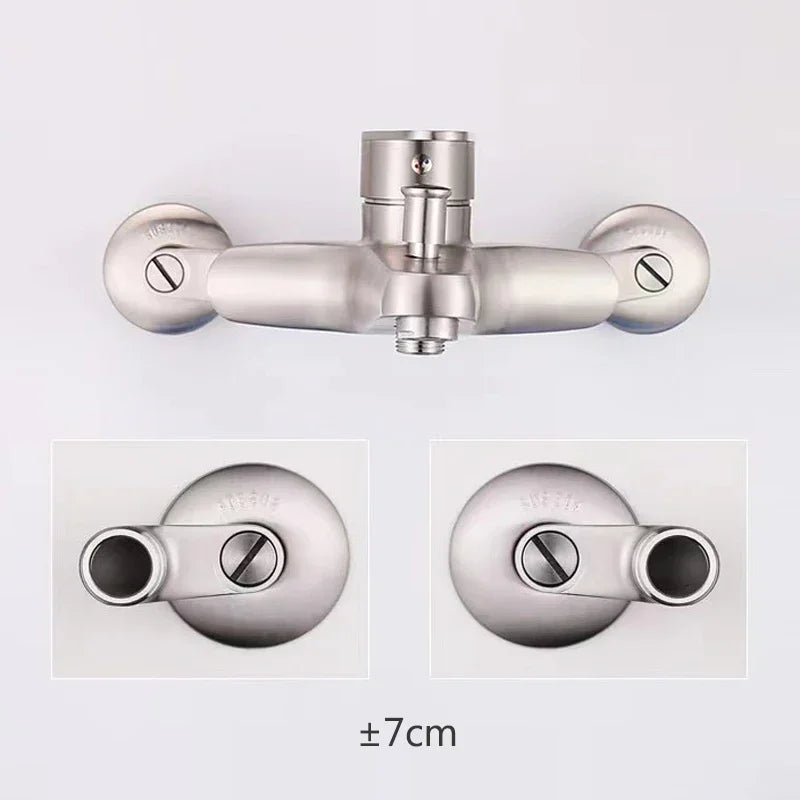 Adjustable Angle Valve Replacement Shower Faucet Adapter Part Stainless Steel Angle Valve Bathroom Corner Foot Accessories